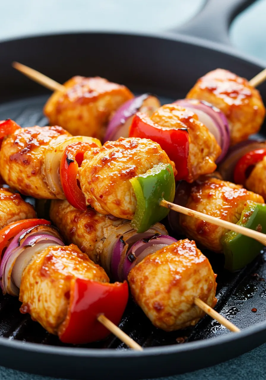 Spicy Chicken Skewers - tertiary view